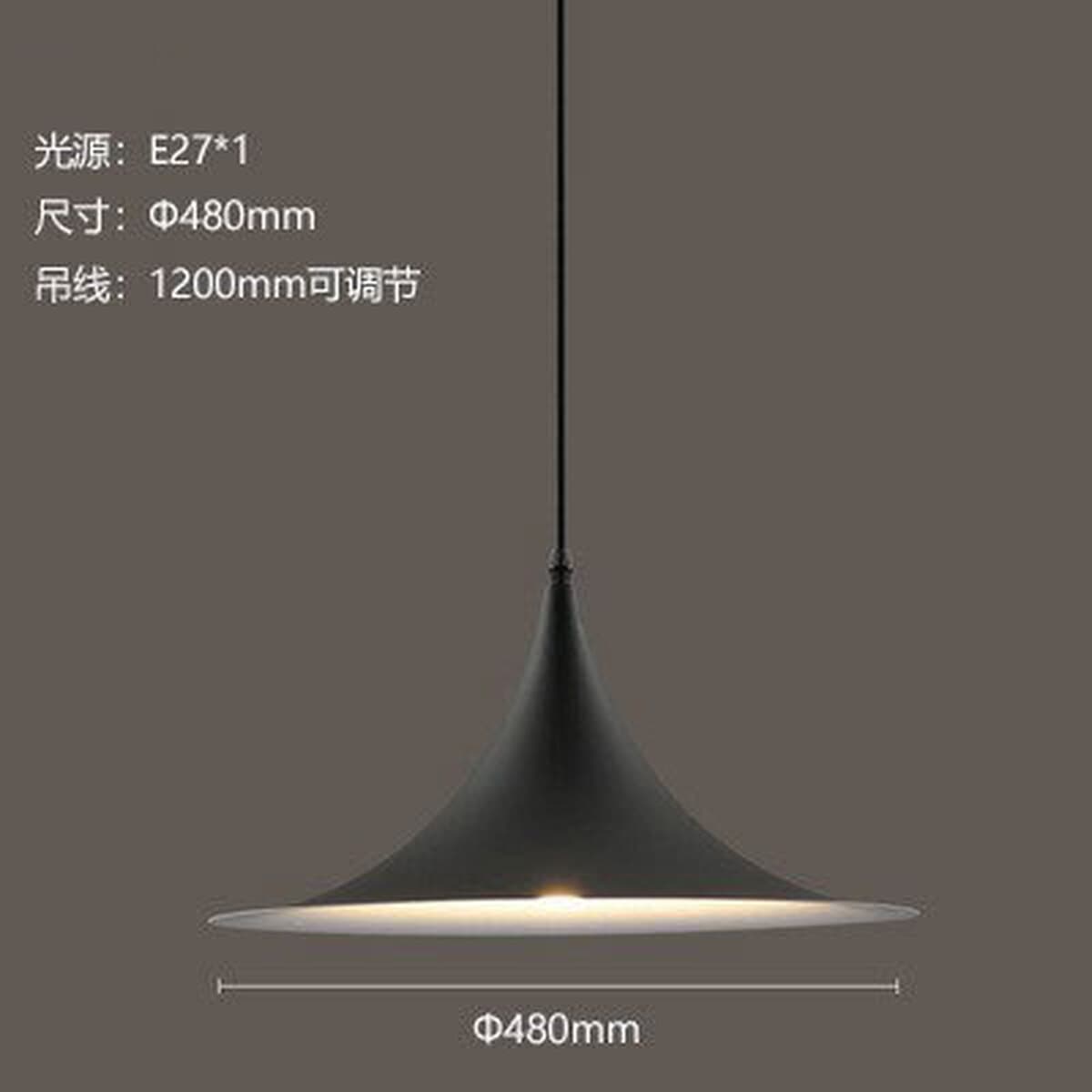 Скандинавская современная люстра для обеденного стола, одноголовая барная простая лампа для учебы, коммерческая декоративная...