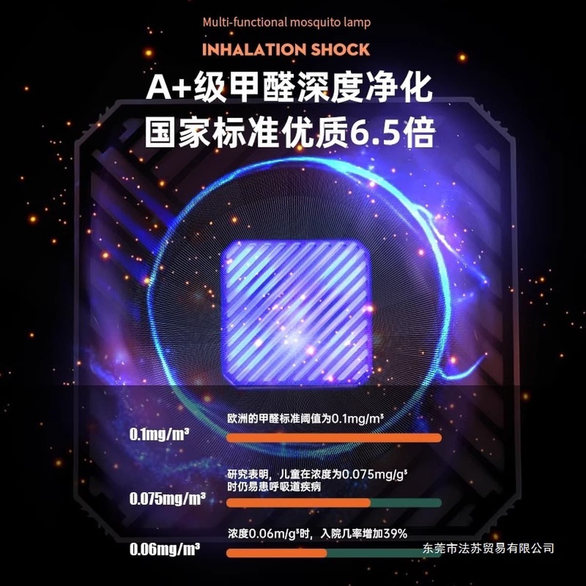 Очиститель воздуха бытовой для удаления формальдегида в помещении, настольный, небольшой, запах курения, кошачья шерсть,...