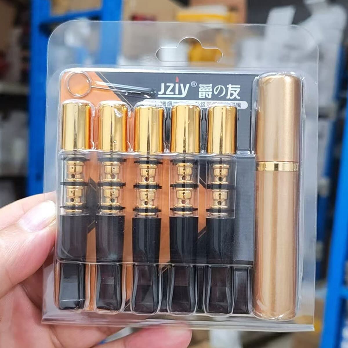 Фильтр для сигарет мужской, циркуляционный, моющийся, толстый, средний и тонкий, трехцелевой фильтр для курения Jueyou 169