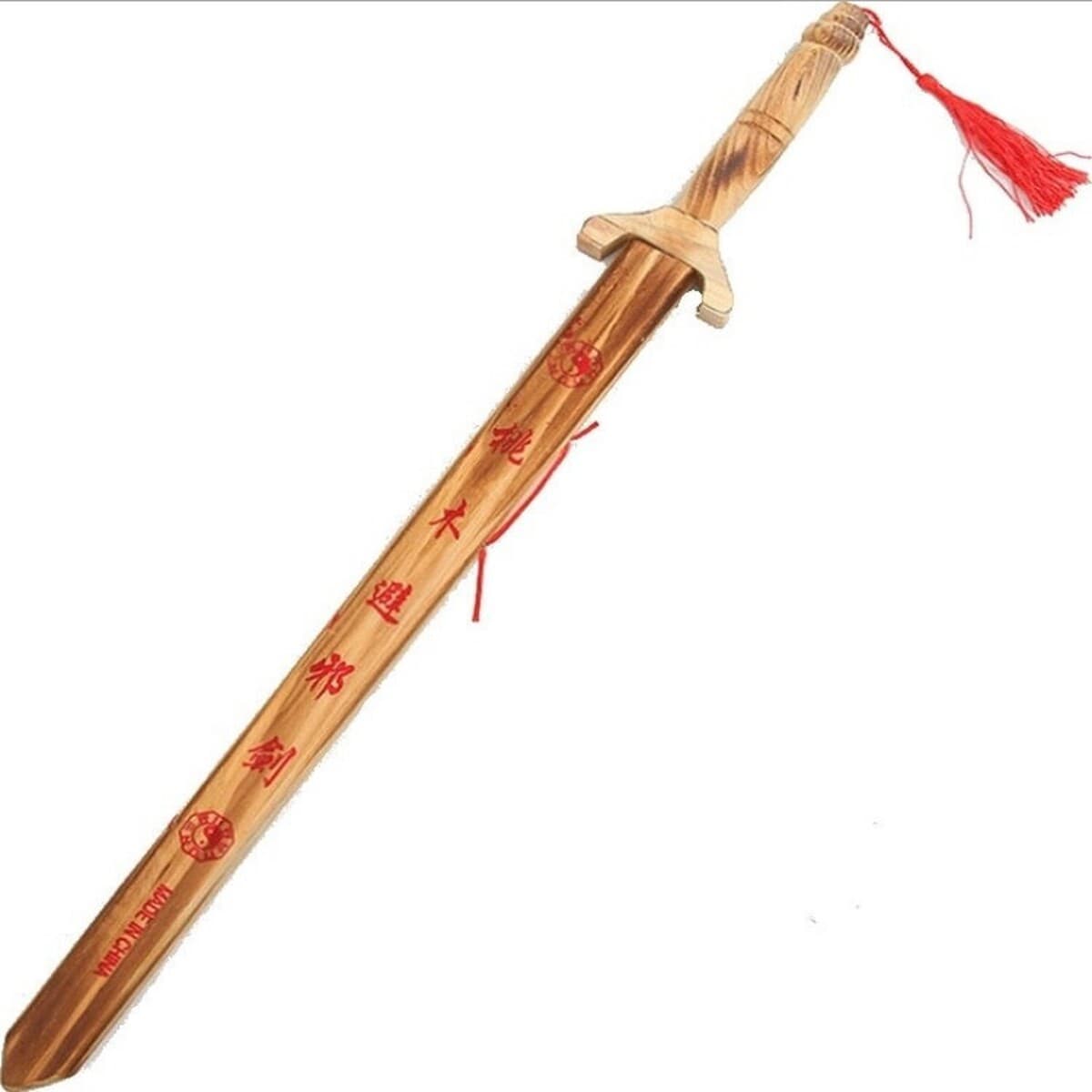 Туристические ремесла Оптовая живописная местность Горячие детские игрушечные мечи с деревянными мечами