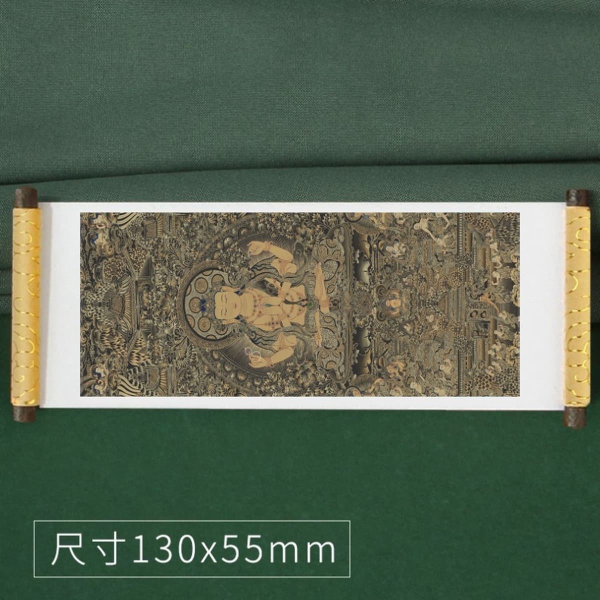 Тибетская туристическая перкуссия сувенирная катушка с охлаждением наклейки на тибетскую балатангку