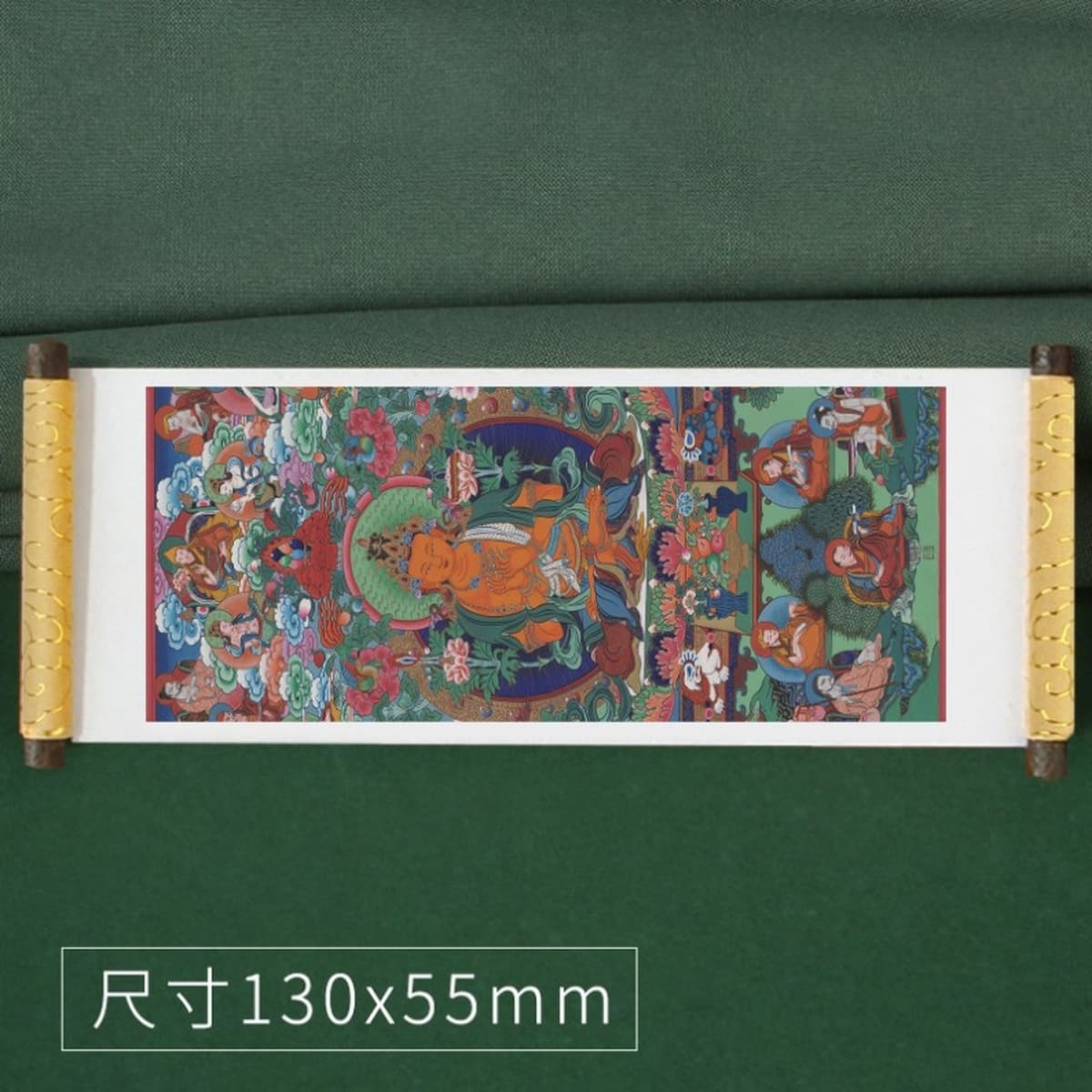 Тибетская туристическая перкуссия сувенирная катушка с охлаждением наклейки на тибетскую балатангку