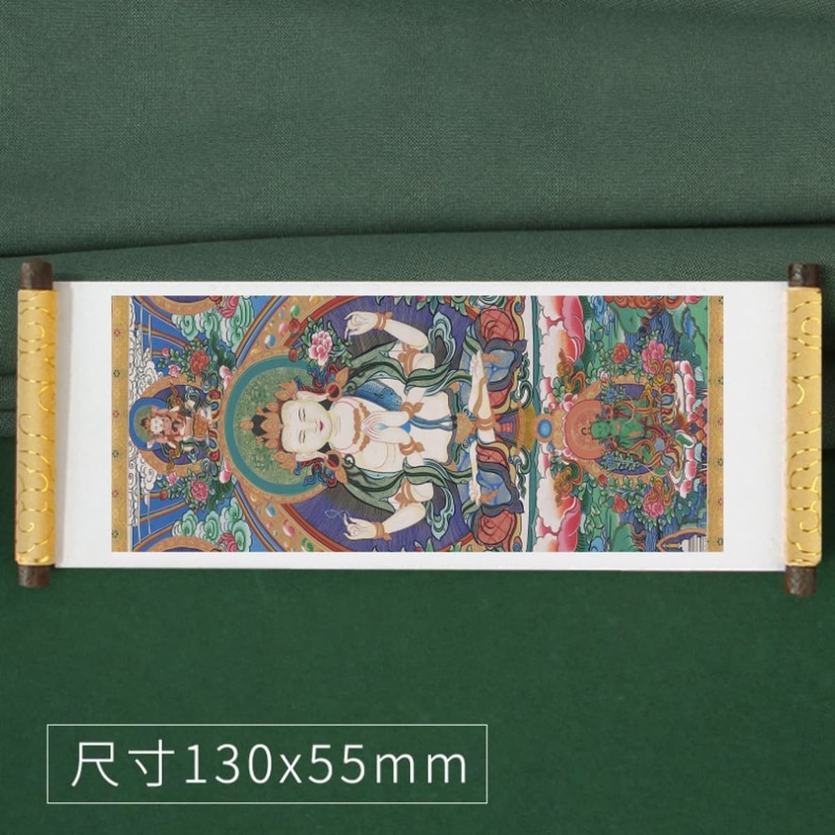 Тибетская туристическая перкуссия сувенирная катушка с охлаждением наклейки на тибетскую балатангку