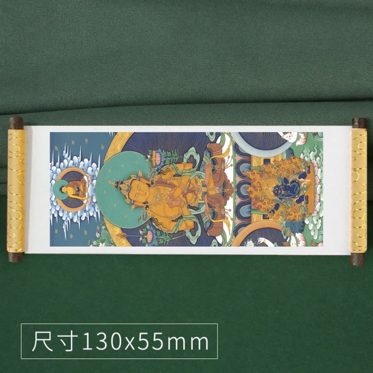 Тибетская туристическая перкуссия сувенирная катушка с охлаждением наклейки на тибетскую балатангку