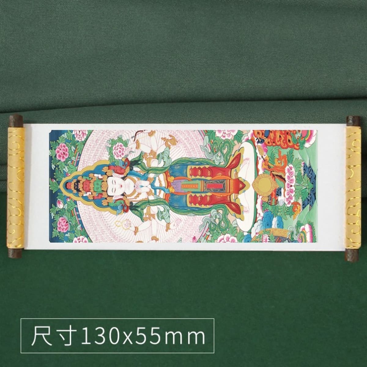 Тибетская туристическая перкуссия сувенирная катушка с охлаждением наклейки на тибетскую балатангку