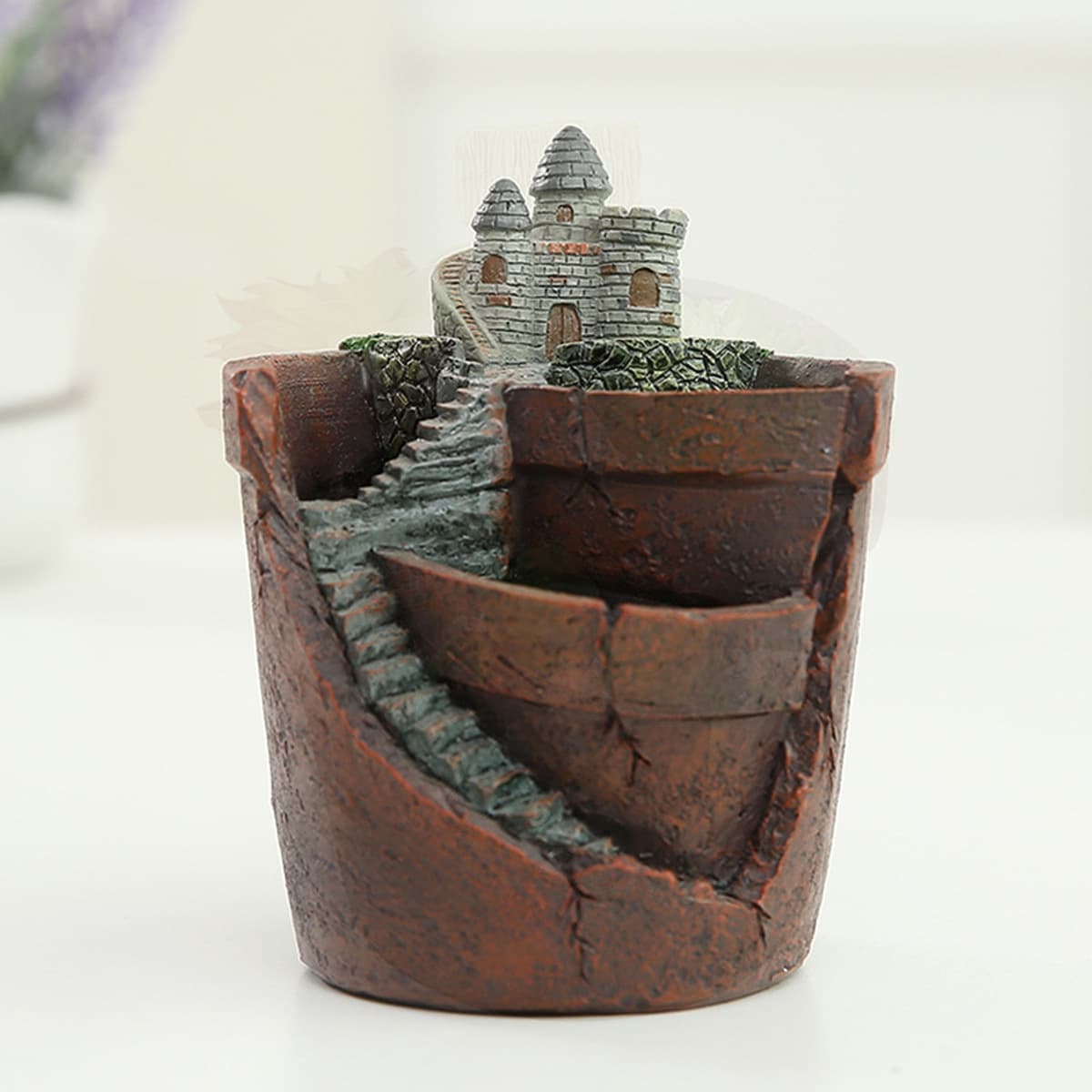 Трансграничный сочный цветочный горшок, украшения, декоративный сад, микропейзаж, растение, бонсай, сделай сам, маленькие...