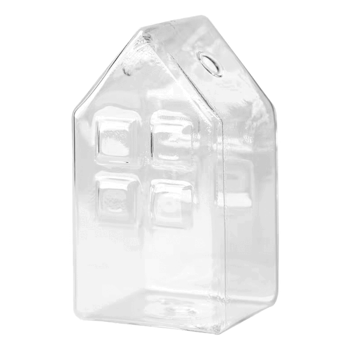 Японский стиль ручной работы из стекла граната украшения творческая стеклянная гидропонная ваза прозрачный маленький дом...