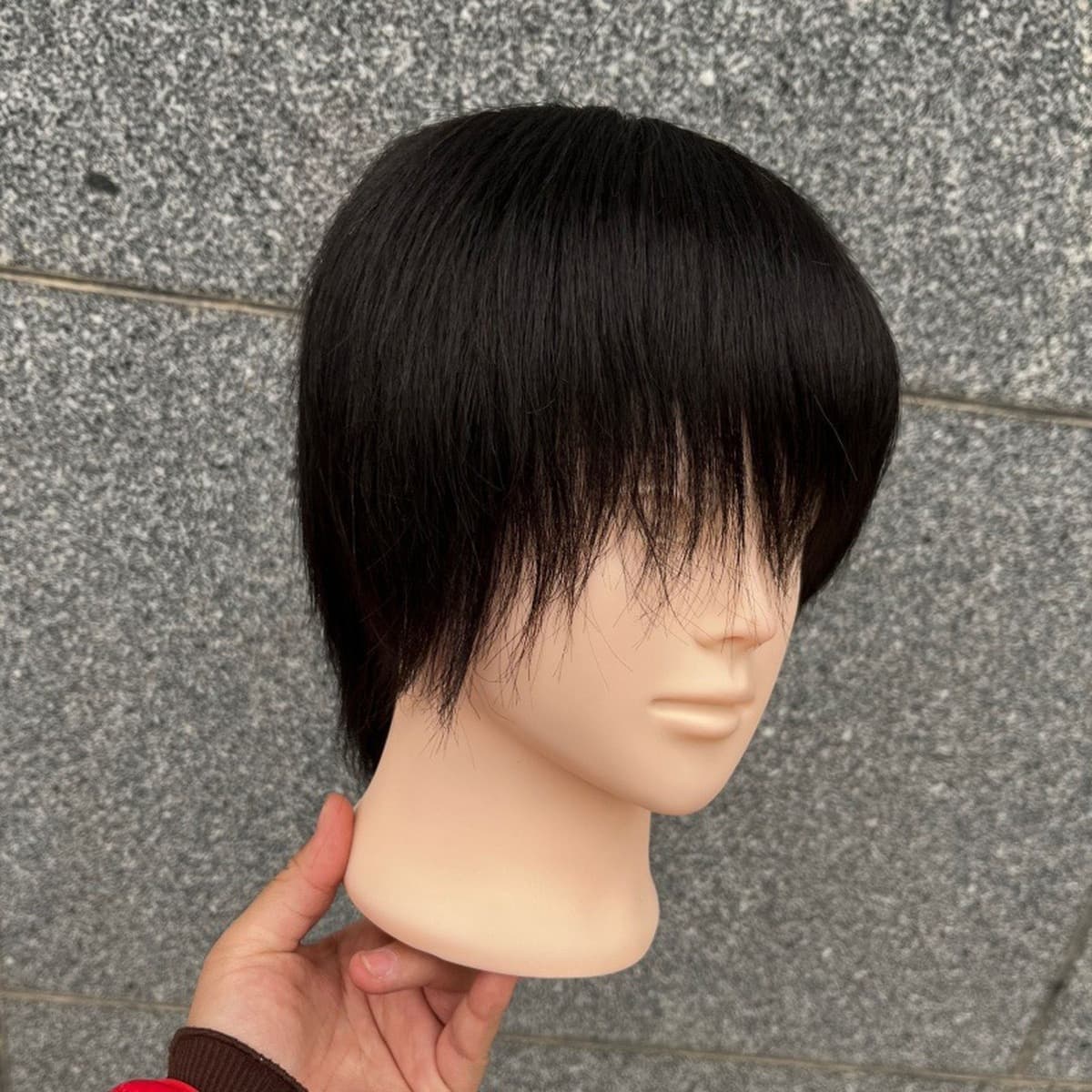 Модель головы, манекен, парикмахерская, полная модель настоящих волос, можно завивать и красить, модель настоящих волос,...