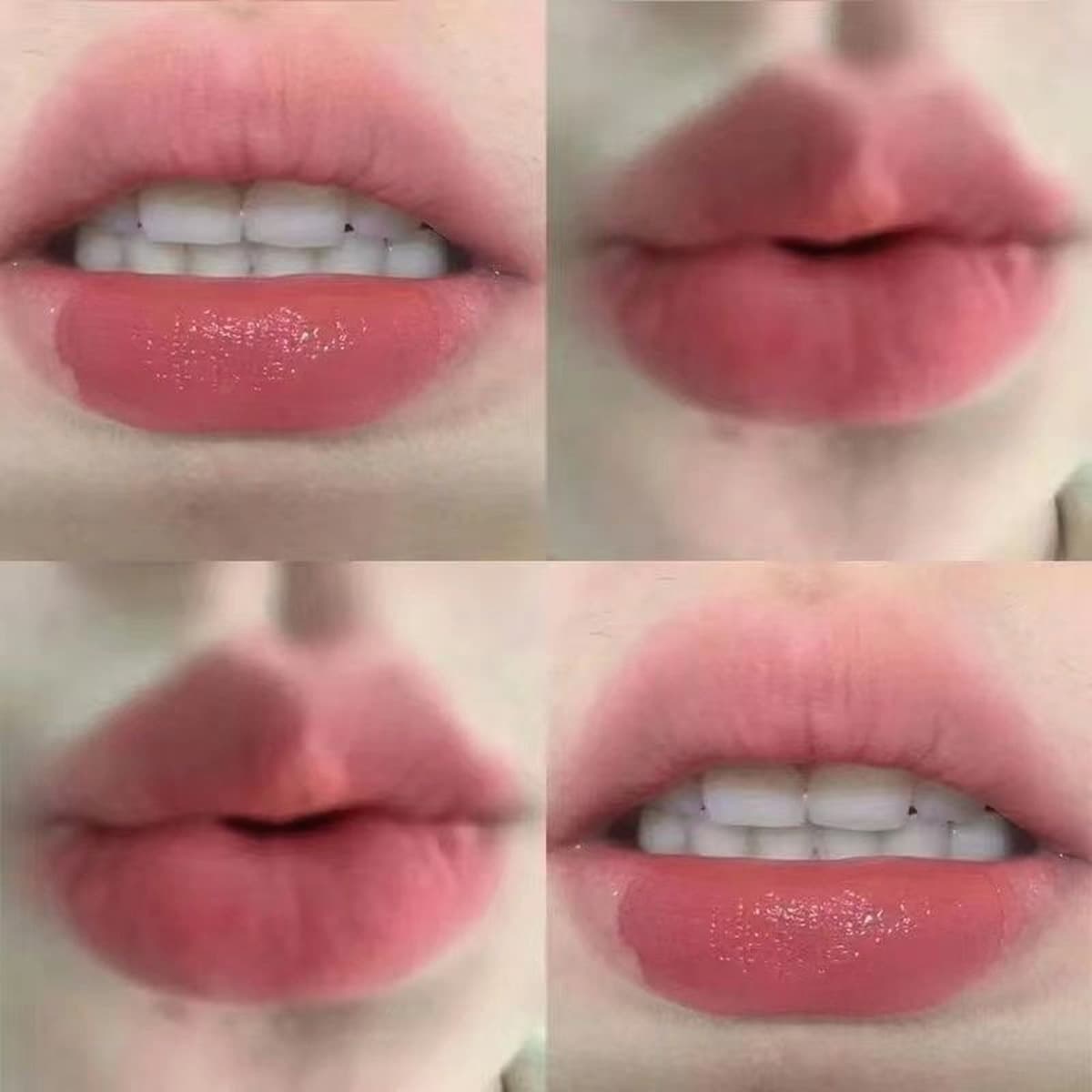 Нежная обнаженная губная глазурь! Молочный крем матовый матовый губы