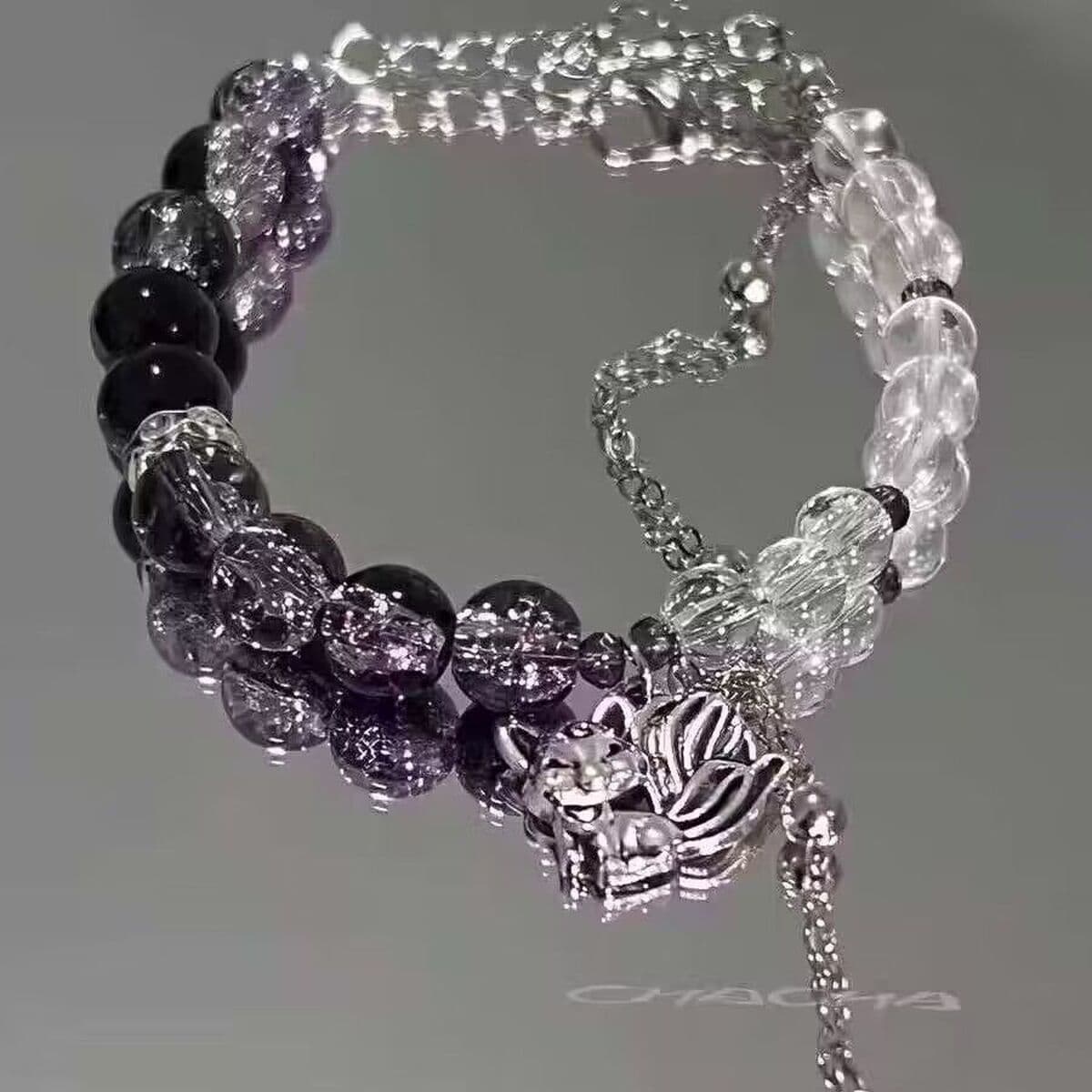 Браслет-бабочка в стиле рисования чернилами из Цзяннань, мечтательный и мистический, модный и креативный, дорогой браслет...