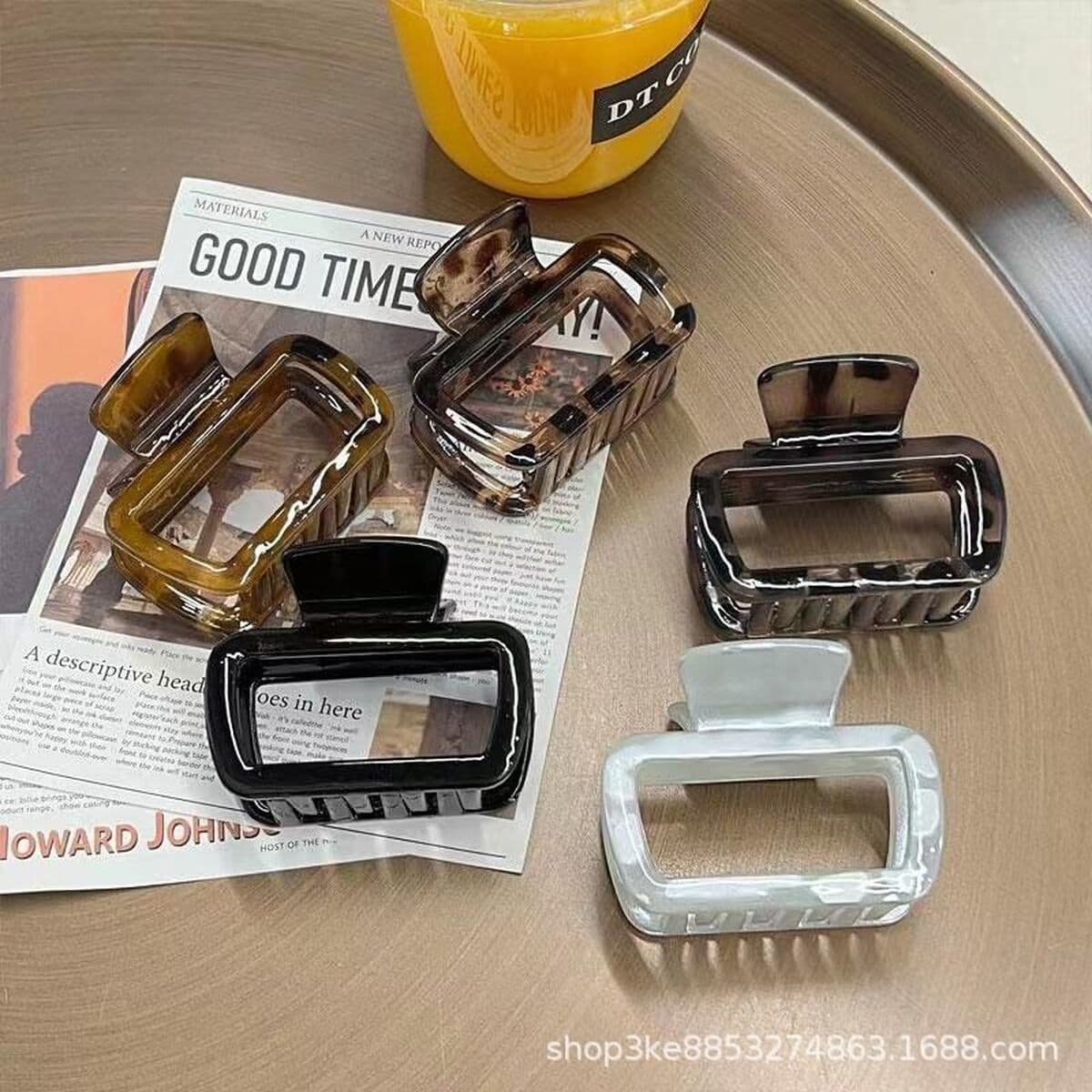 Квадратный янтарный зажим для захвата темпераментный новый маленький зажим для акулы с высоким значением