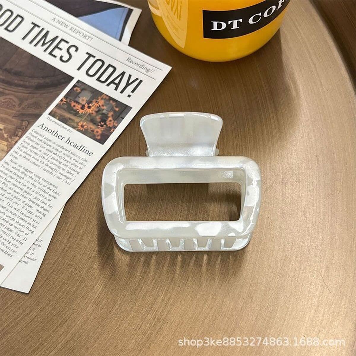 Квадратный янтарный зажим для захвата темпераментный новый маленький зажим для акулы с высоким значением