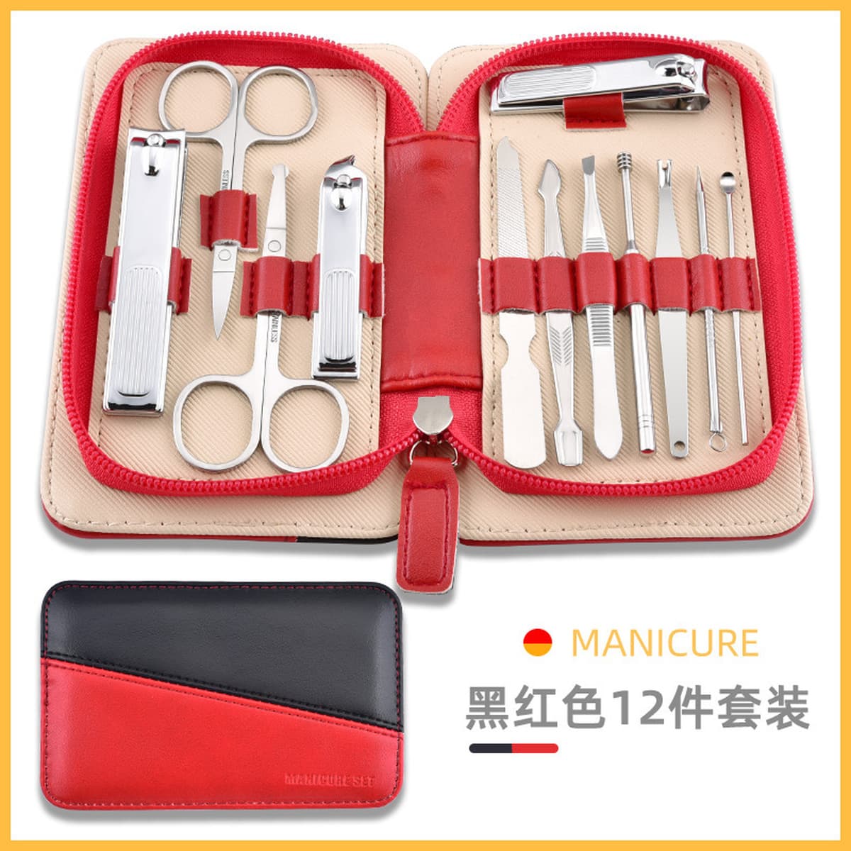 Спот подарок инструмент для личной гигиены Черный красный кусачки для ногтей