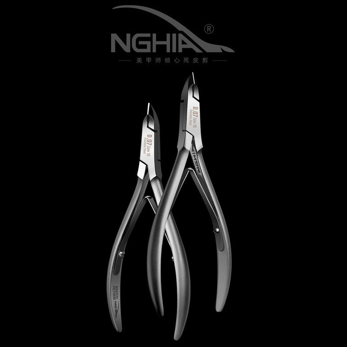 NGHIA Вьетнамская ножницы D07 мертвая кожа ножницы для ногтей Магазин небольших ножей