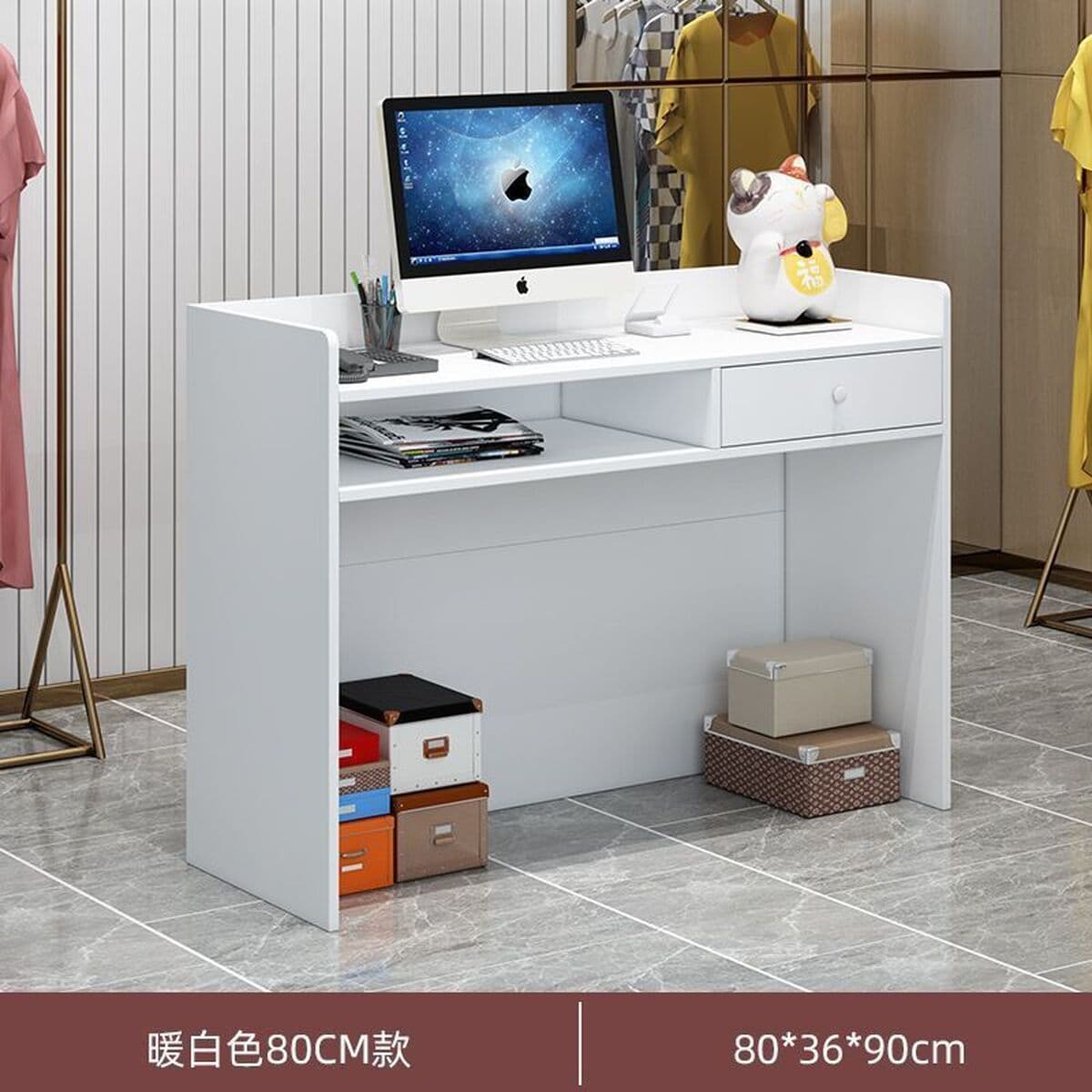 Барная стойка, касса, магазин, небольшой простой супермаркет, магазин одежды, светлый люкс, элитный салон красоты, стойка...