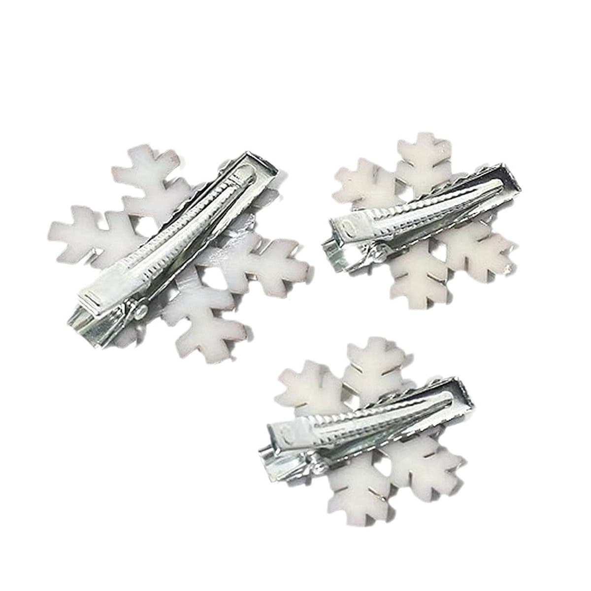 Ультра-флеш-стразы жемчуг снежинки утят с высоким лицом на Рождество нежные милые прически