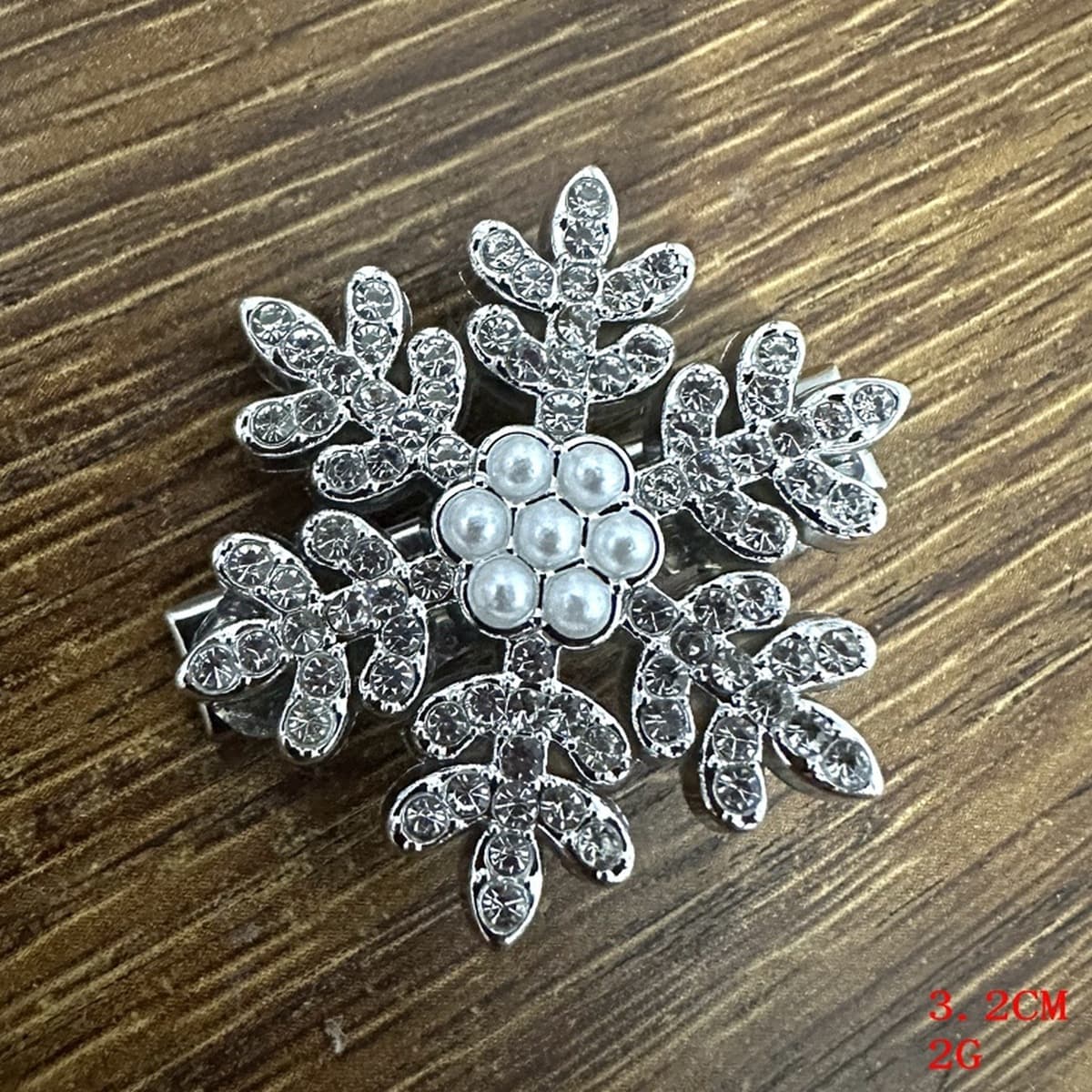 Ультра-флеш-стразы жемчуг снежинки утят с высоким лицом на Рождество нежные милые прически