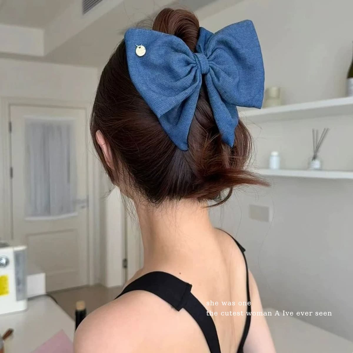 Заколка для волос в клетку, новая модель 2025 года, элитный стиль для затылка, высококачественная заколка-«жабромер»,...