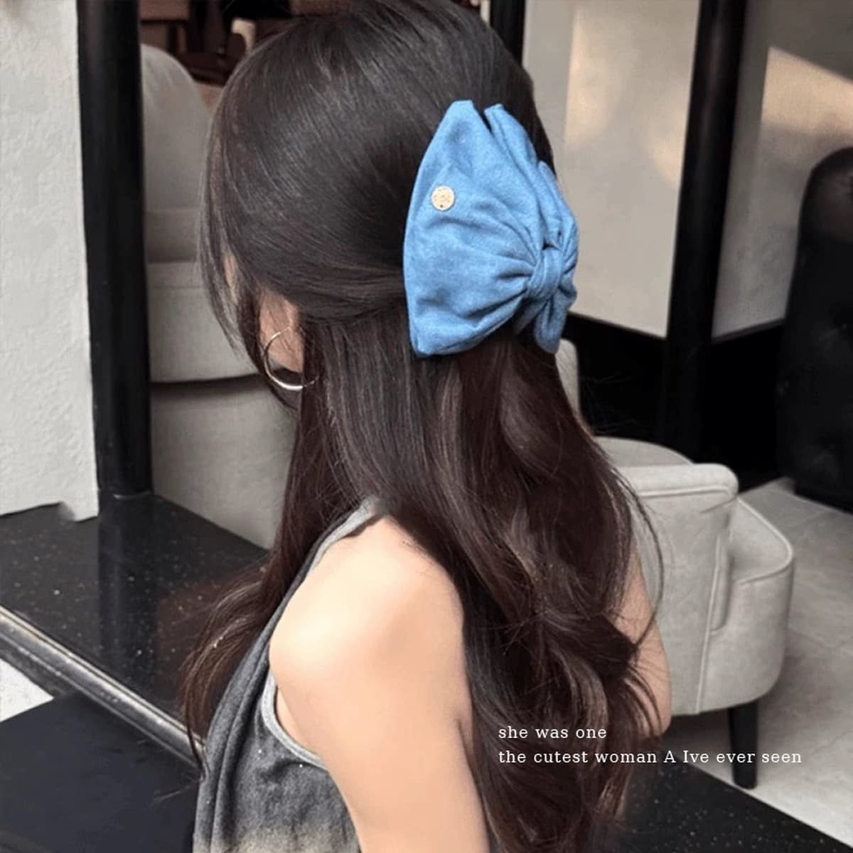 Заколка для волос в клетку, новая модель 2025 года, элитный стиль для затылка, высококачественная заколка-«жабромер»,...