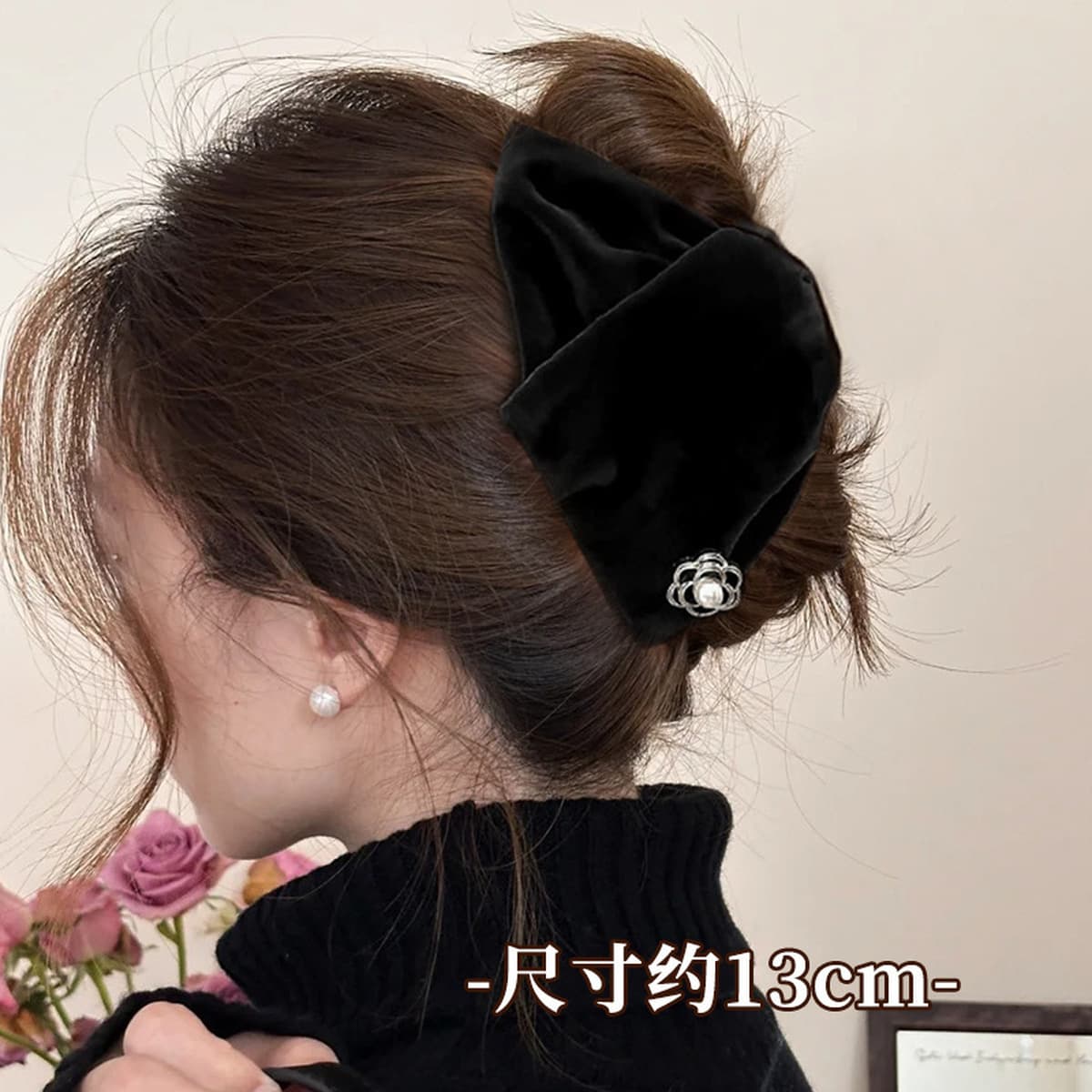 Заколка для волос в клетку, новая модель 2025 года, элитный стиль для затылка, высококачественная заколка-«жабромер»,...