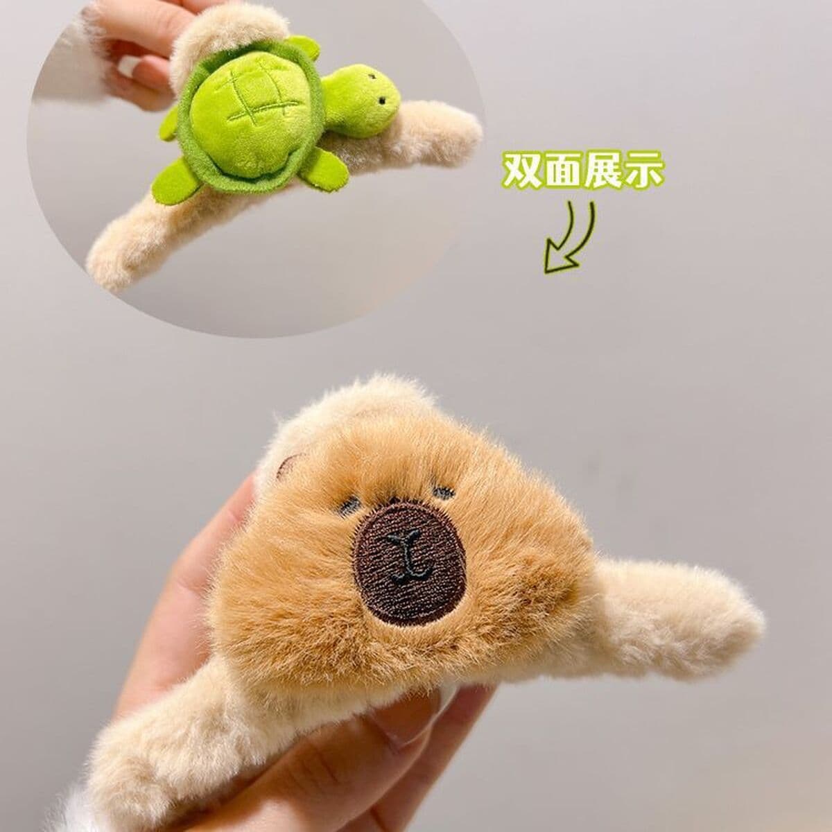 Корейская новая девушка двухсторонний Kt бант плюшевый захват мультфильм милый акула зажим высокая стоимость осенью и зимой