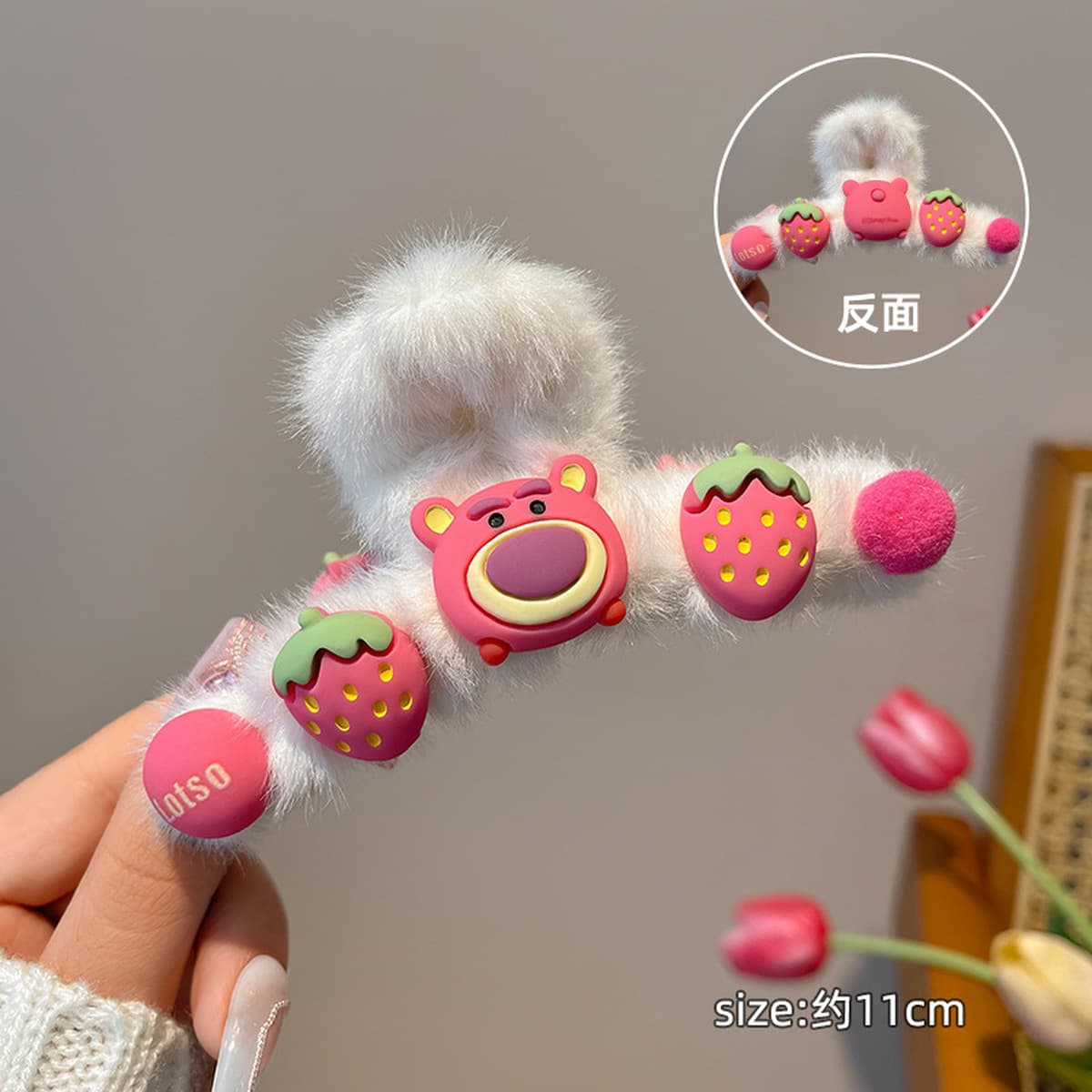 Корейская новая девушка двухсторонний Kt бант плюшевый захват мультфильм милый акула зажим высокая стоимость осенью и зимой