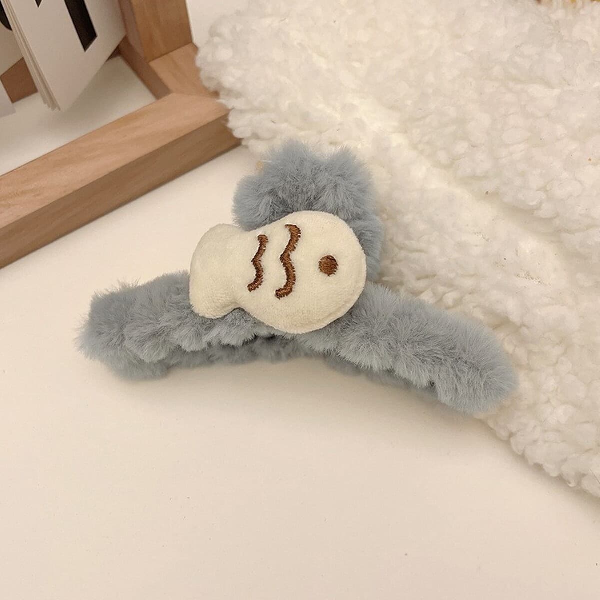 Корейская новая девушка двухсторонний Kt бант плюшевый захват мультфильм милый акула зажим высокая стоимость осенью и зимой