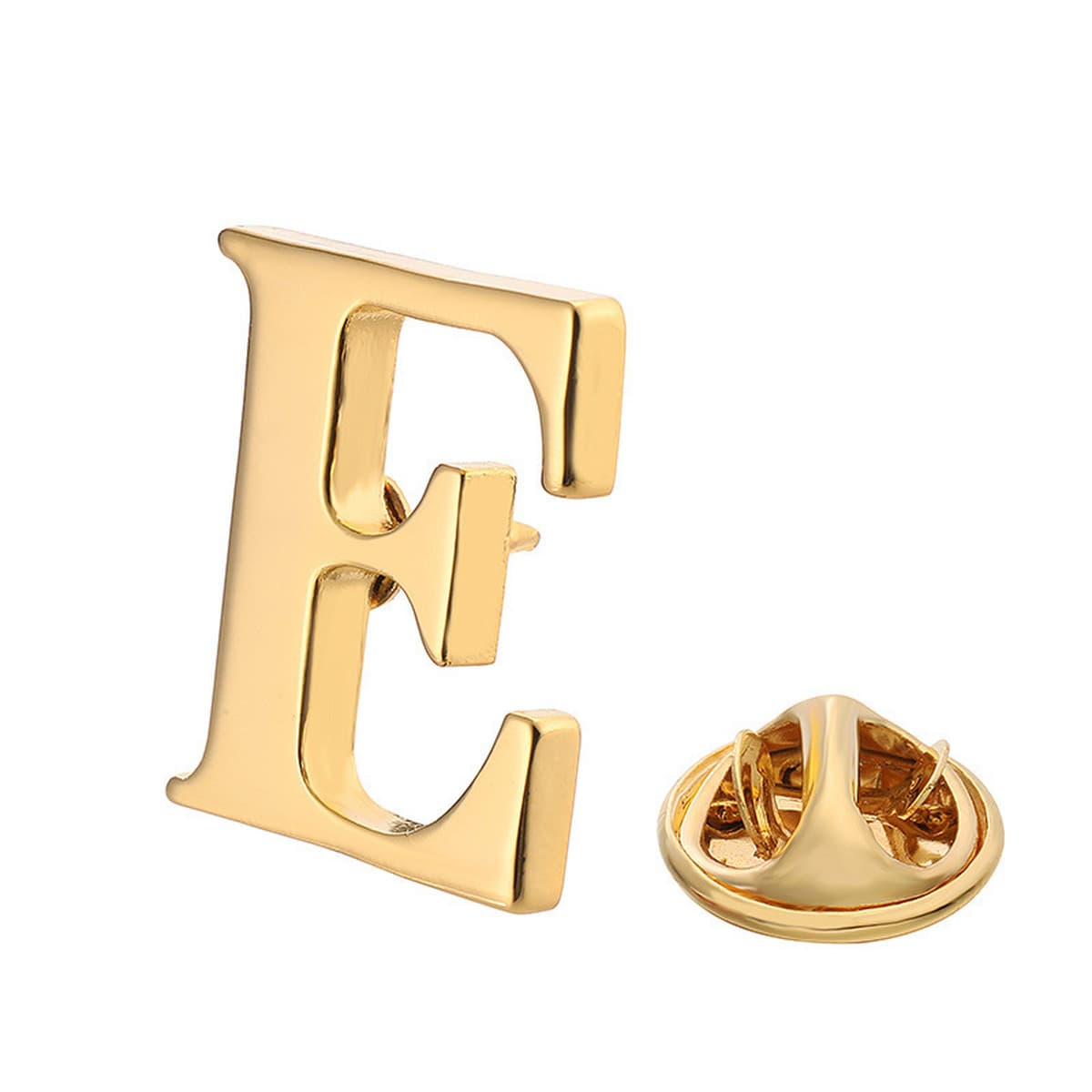 Трансграничные горячие продажи английские буквенные броши мужские и женские пиджаки рубашки с воротником простой корсажный...