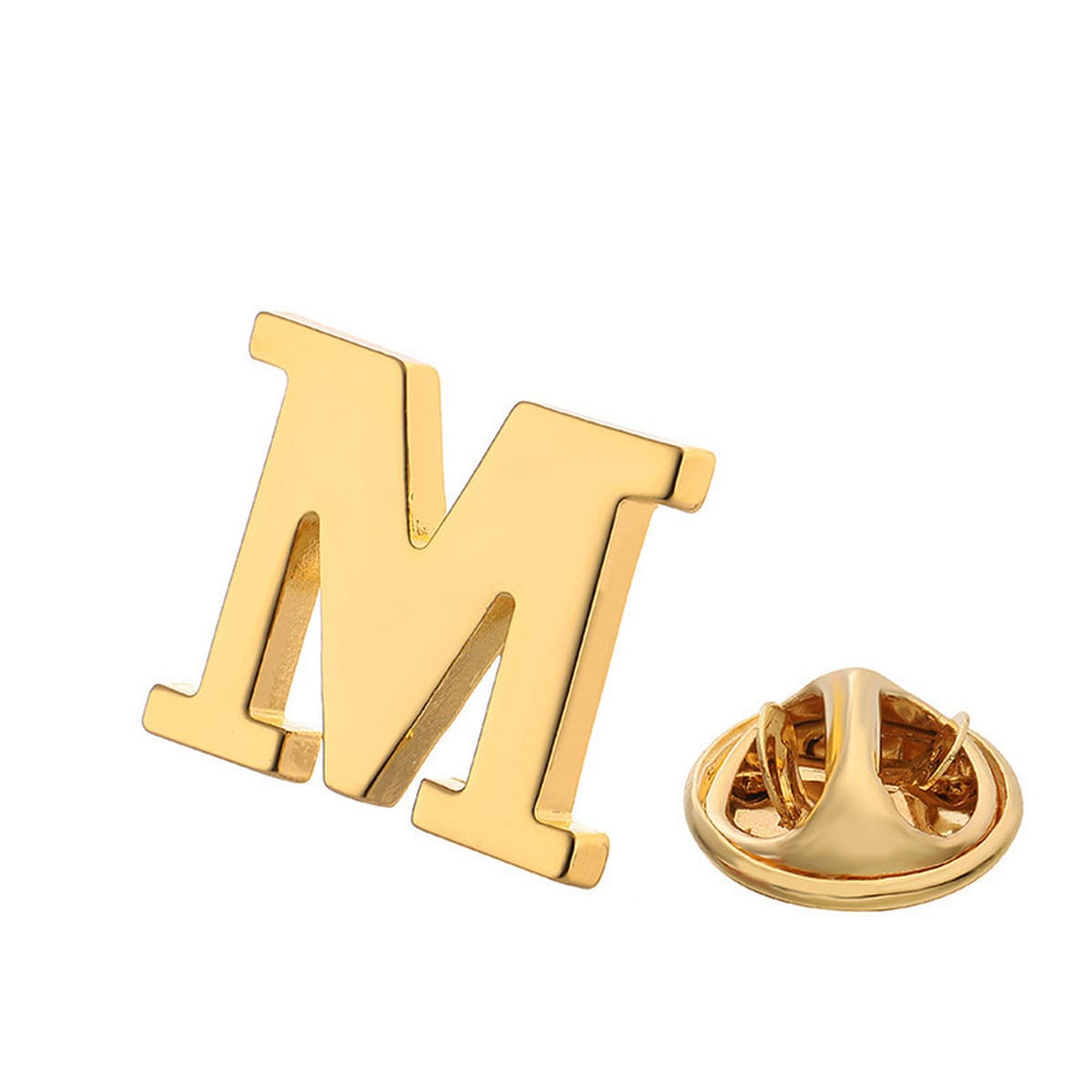 Трансграничные горячие продажи английские буквенные броши мужские и женские пиджаки рубашки с воротником простой корсажный...