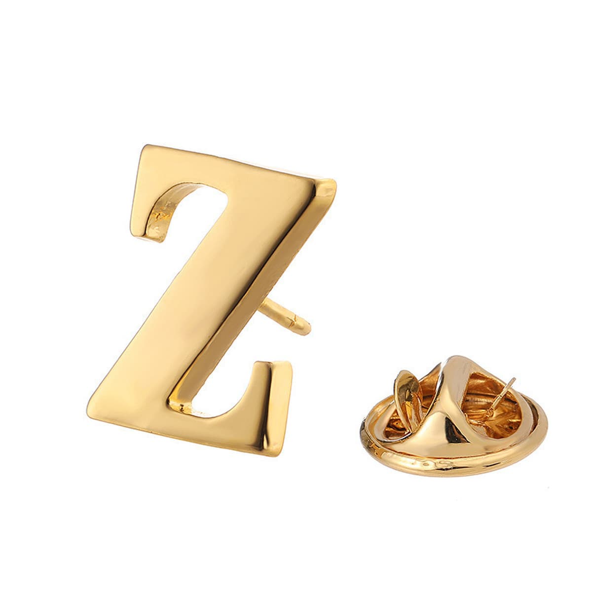 Трансграничные горячие продажи английские буквенные броши мужские и женские пиджаки рубашки с воротником простой корсажный...