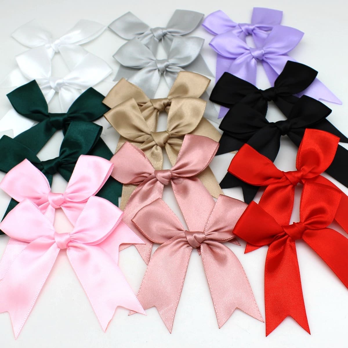 Атласная лента в стиле ins, бантик «ласточкин хвост», лесной стиль, литературная заколка для волос, головной убор, сумка,...