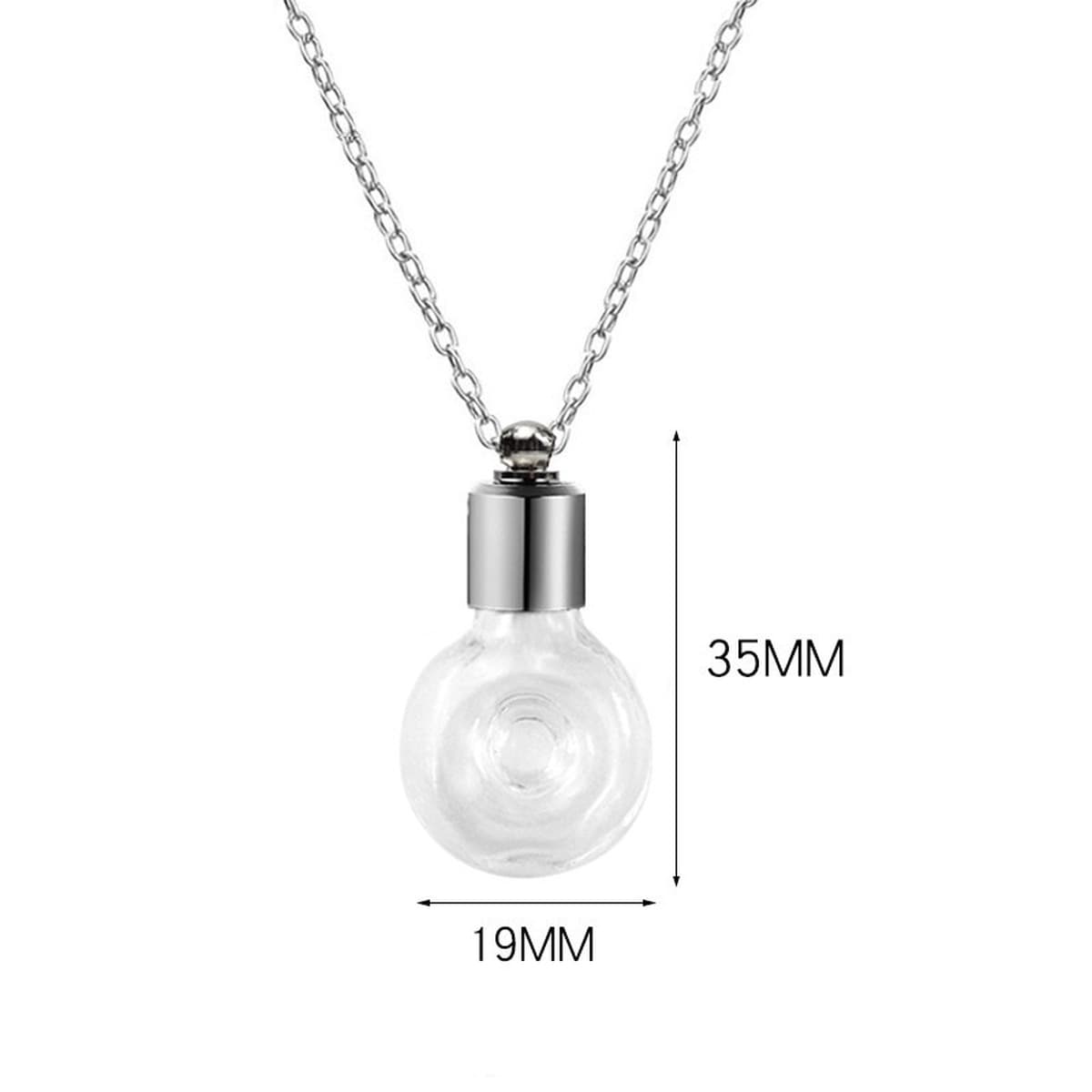 Фабрика оптовая завинченная проволока может открыть мини-желание стеклянная бутылка ожерелье дрейфовая бутылка подвеска