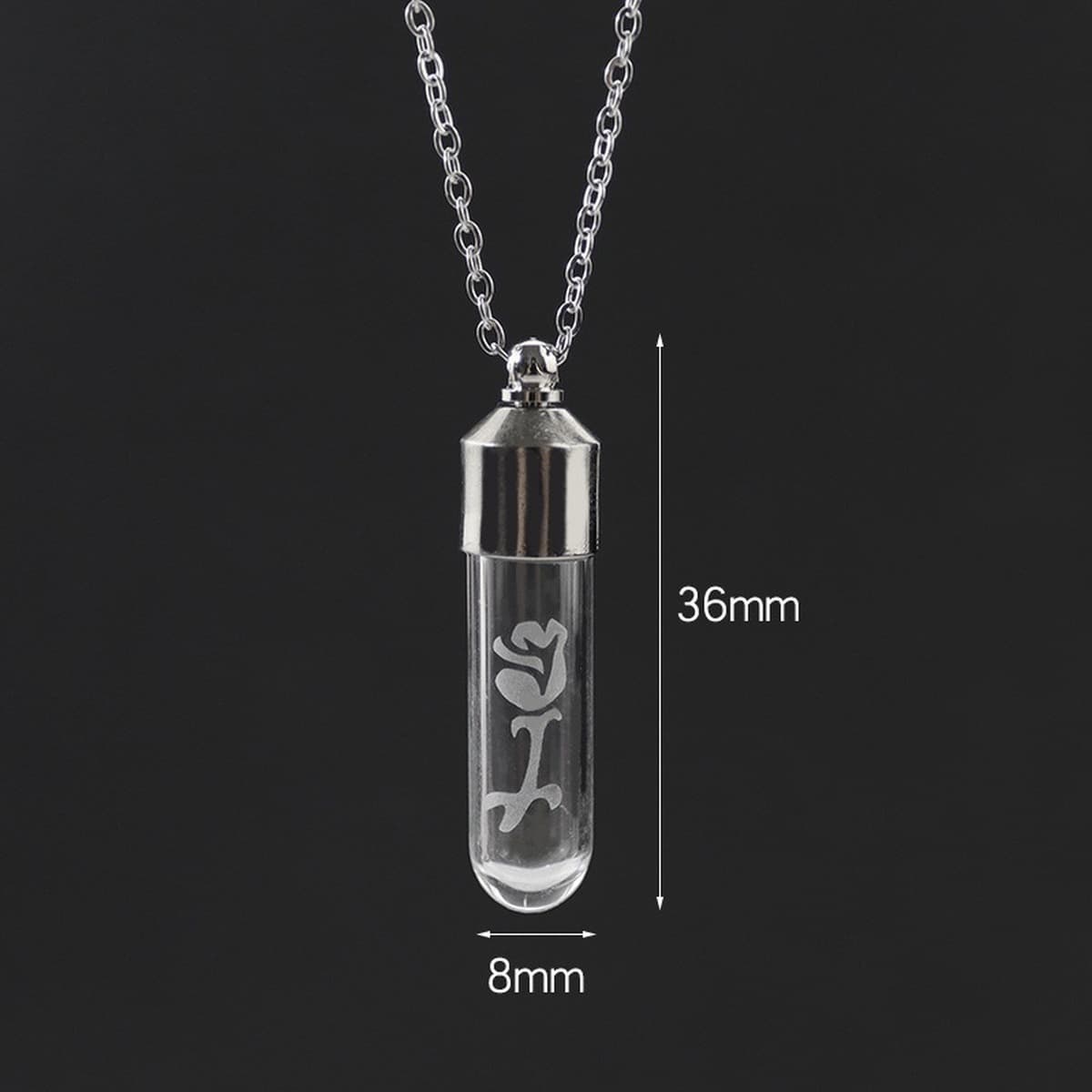 Фабрика оптовая завинченная проволока может открыть мини-желание стеклянная бутылка ожерелье дрейфовая бутылка подвеска