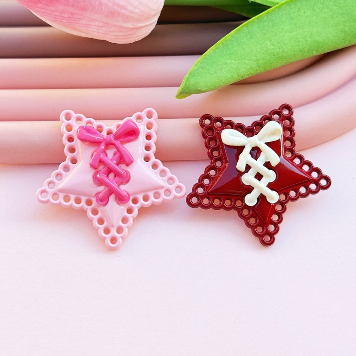 Новый стиль Лолита бант Акриловый ювелирный аксессуар для мобильного телефона чехол для волос обувь цветочный материал