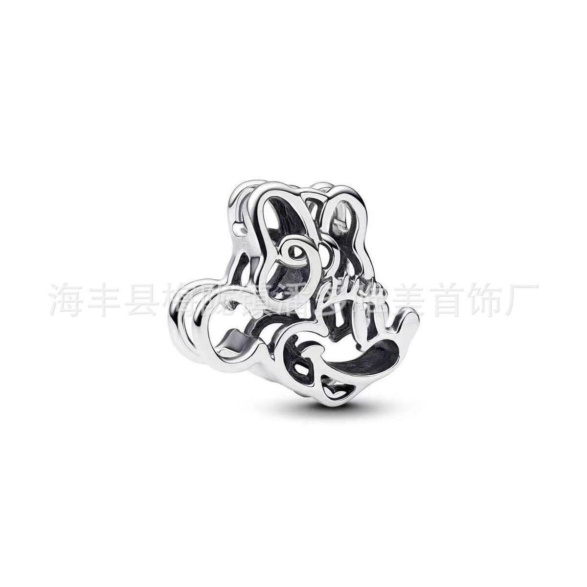 Подвеска Panjia из белой меди с серебряным покрытием S925, новая подвеска-бабочка, бусины, аксессуары для рукоделия в форме...