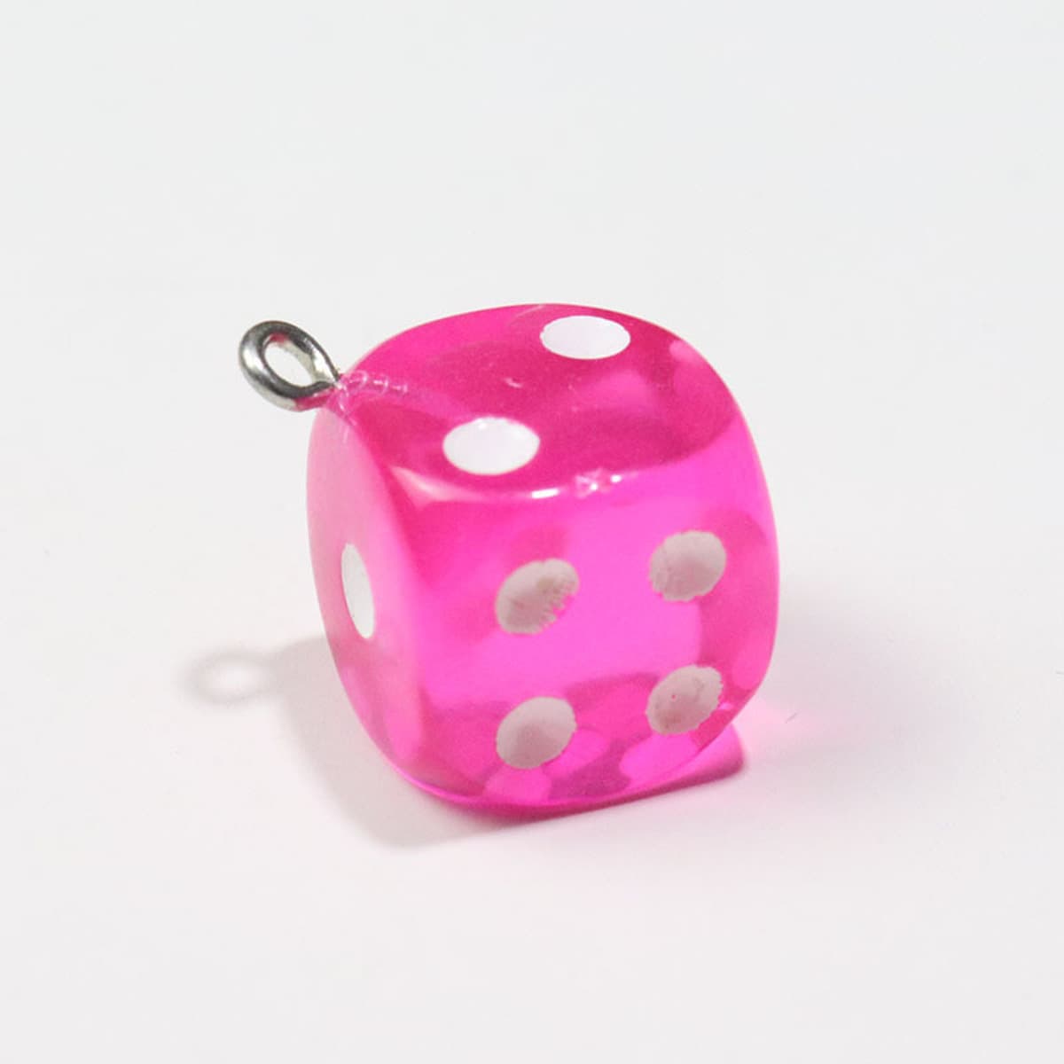 14 мм прозрачное цветное сито Кости личность ожерелье серьги сумка брелок подвеска diy аксессуары