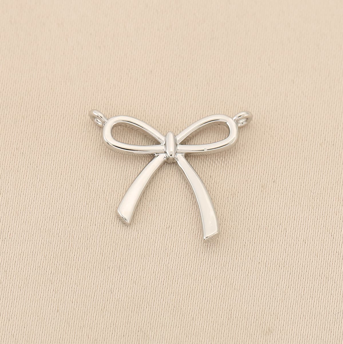 Медные аксессуары для рукоделия с сохранением цвета, покрытые 18-каратным золотом, в форме банта, для подвесок, серег,...