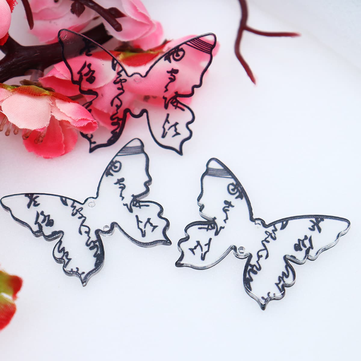 Чернила бабочка DIY античный головной убор ханьфу шпилька аксессуары Национальный стиль Новый китайский стиль аксессуары для...