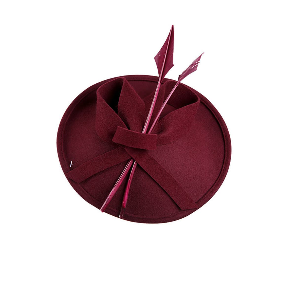 Linglong Одежда Весенне-осенняя шапка Женская британская шерстяная головная убор высокого качества в стиле ретро Элегантный...