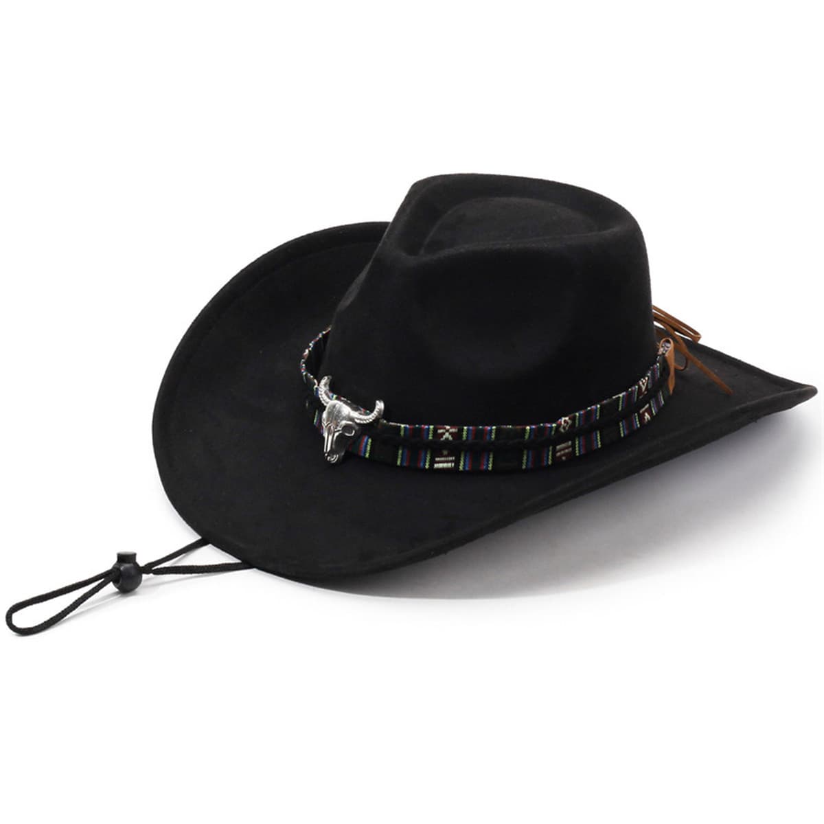 Внешняя торговля Западный джинсовый стиль тибетский бычий аксессуар модный цилиндр