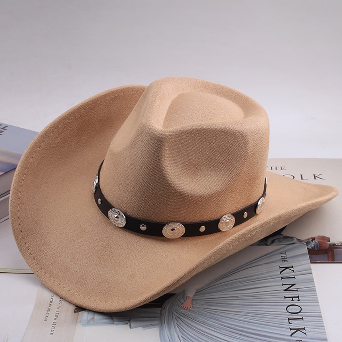 Внешняя торговля Западный джинсовый стиль тибетский бычий аксессуар модный цилиндр