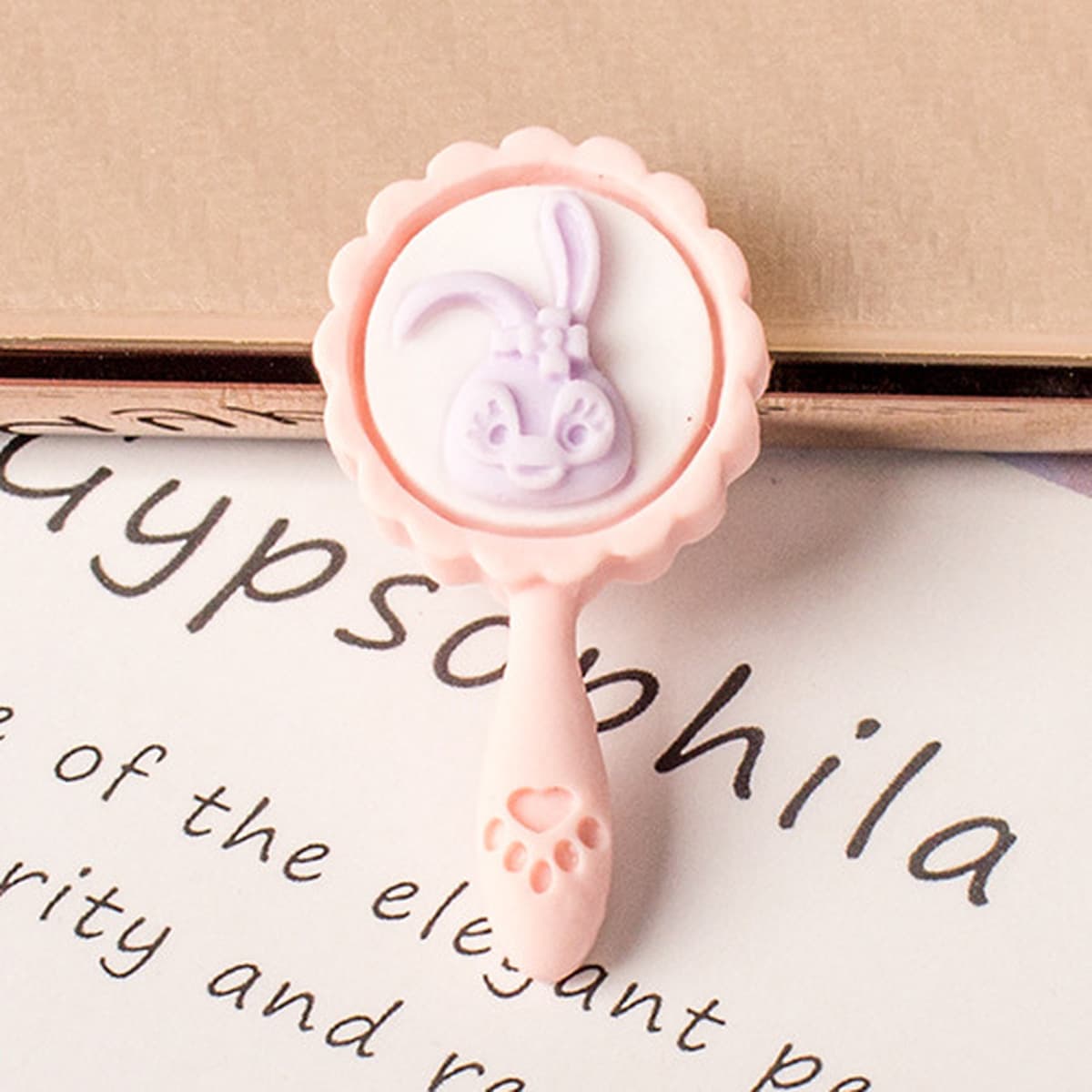 Кролик медведь зеркало аксессуары из смолы крем клей капельный клей чехол для телефона вешалка Аксессуары для волос...