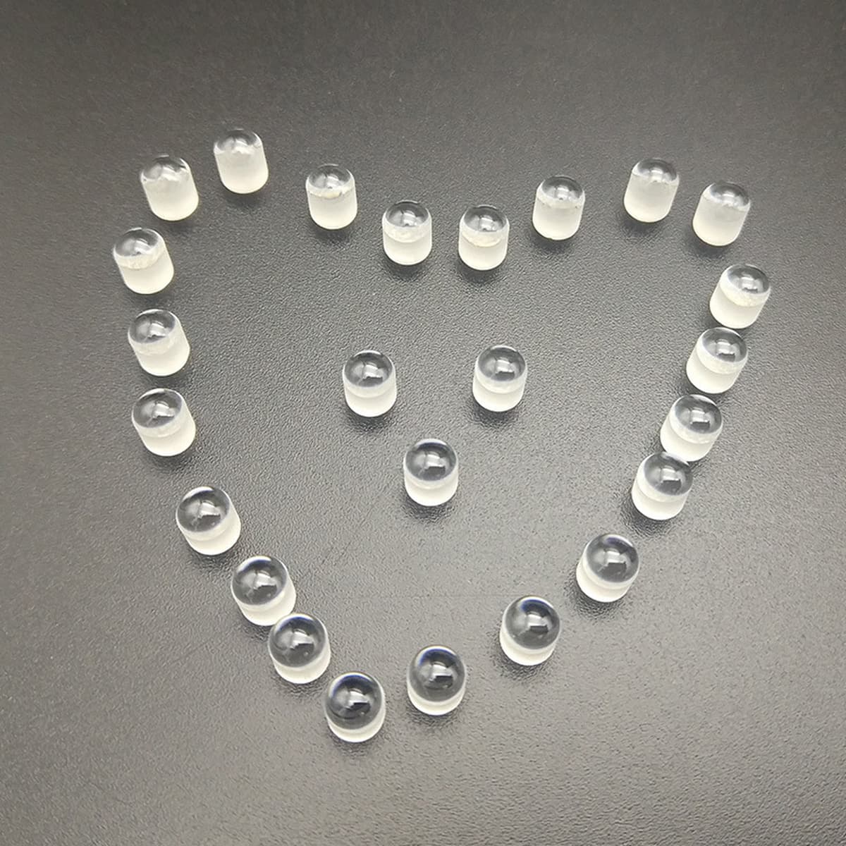 100 языков любви Проекция ожерелья Аксессуары HD оптические линзы Проекция нано-чип камень цилиндр