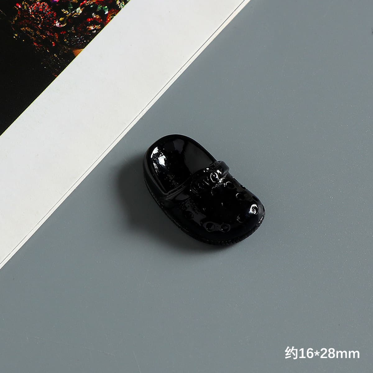 Черно-белый бант солнцезащитные очки шлепанцы смола гаджет diy сливочный клей водяной стакан для холодильника наклейки для...