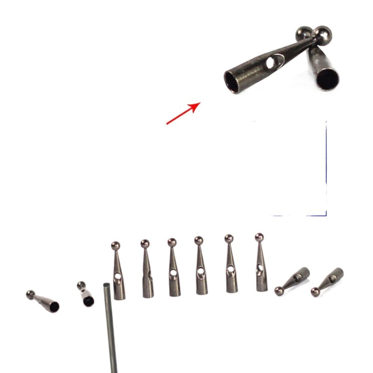 Высококлассный зонт с металлическим хвостовым бусинным зонтиком аксессуар для зонтика Солнечный зонтик маленький черный зонт