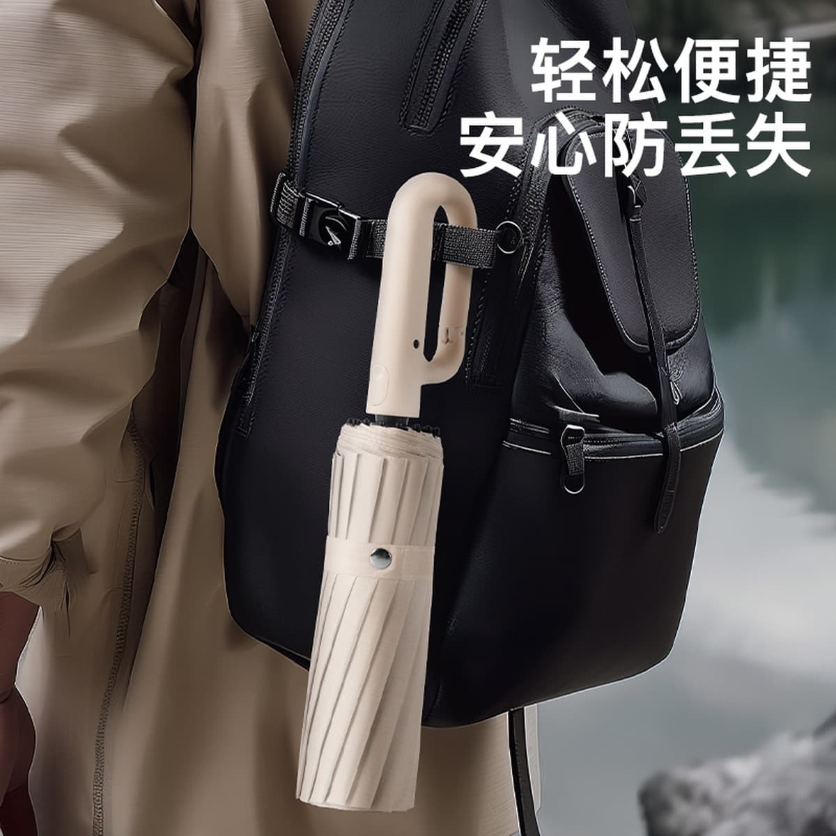 Новый зонт с пряжкой на 192 косточки, полностью автоматический, очень большой, устойчивый к штормам, солнечный и дождливый...