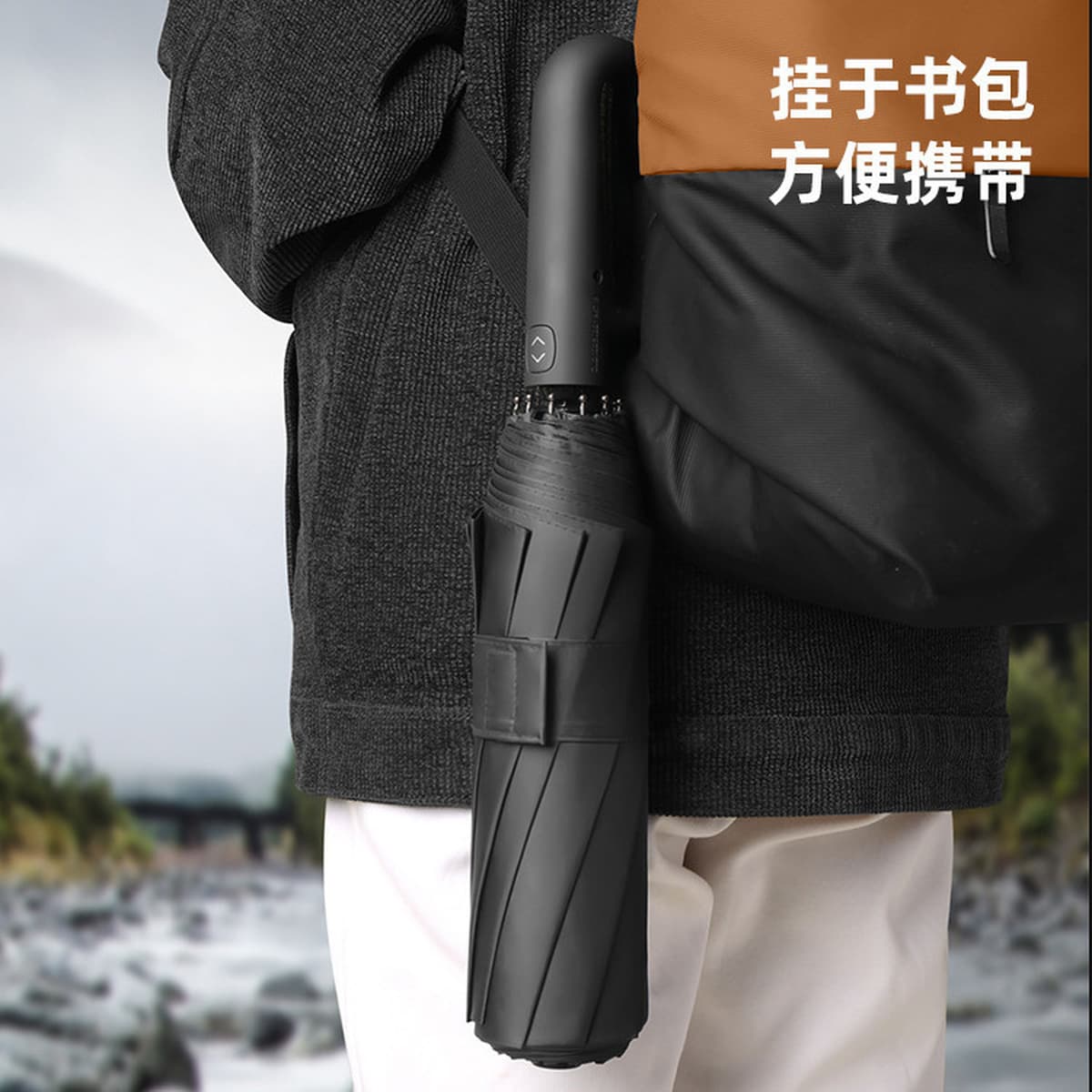 27-дюймовая 10-костная пряжка, полностью автоматическая складная солнечная или дождливая большая кольцевая пряжка,...