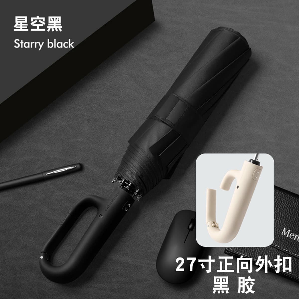 27-дюймовая 10-костная пряжка, полностью автоматическая складная солнечная или дождливая большая кольцевая пряжка,...