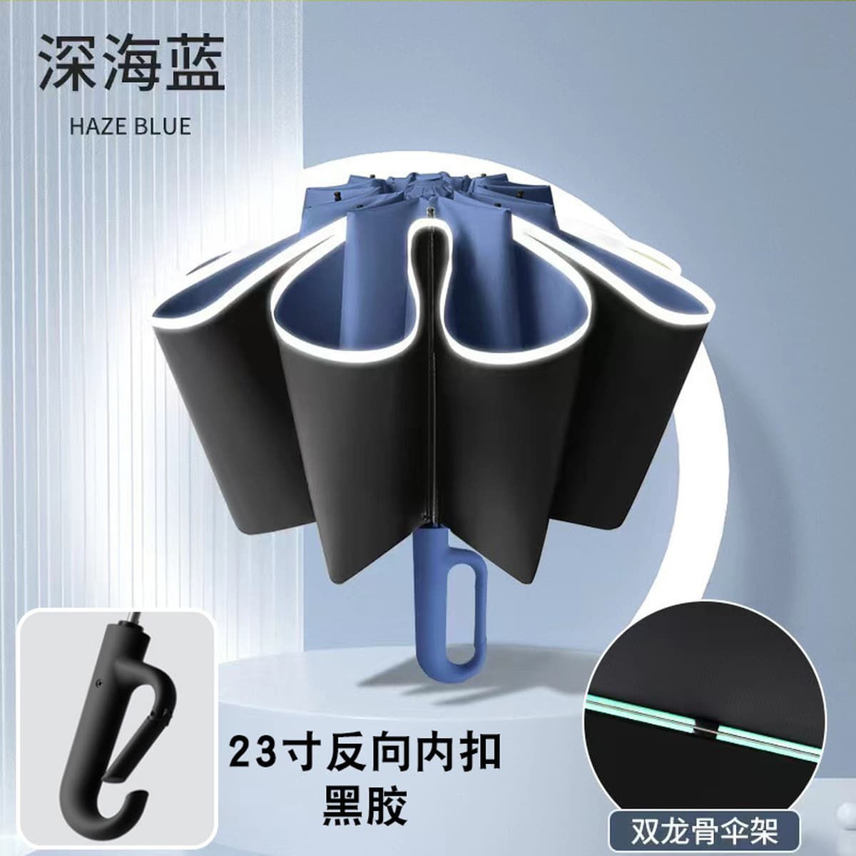 27-дюймовая 10-костная пряжка, полностью автоматическая складная солнечная или дождливая большая кольцевая пряжка,...