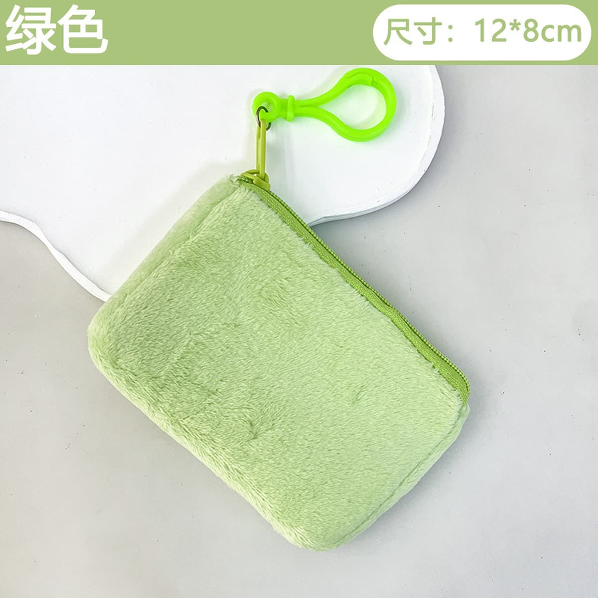 Минималистичный мини-плюшевый квадратный кошелек для студентов наушников сумка для хранения можно повесить брелок школьный...